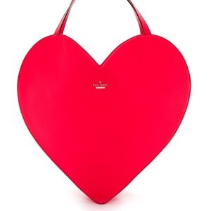 Love Birds Heart Tote